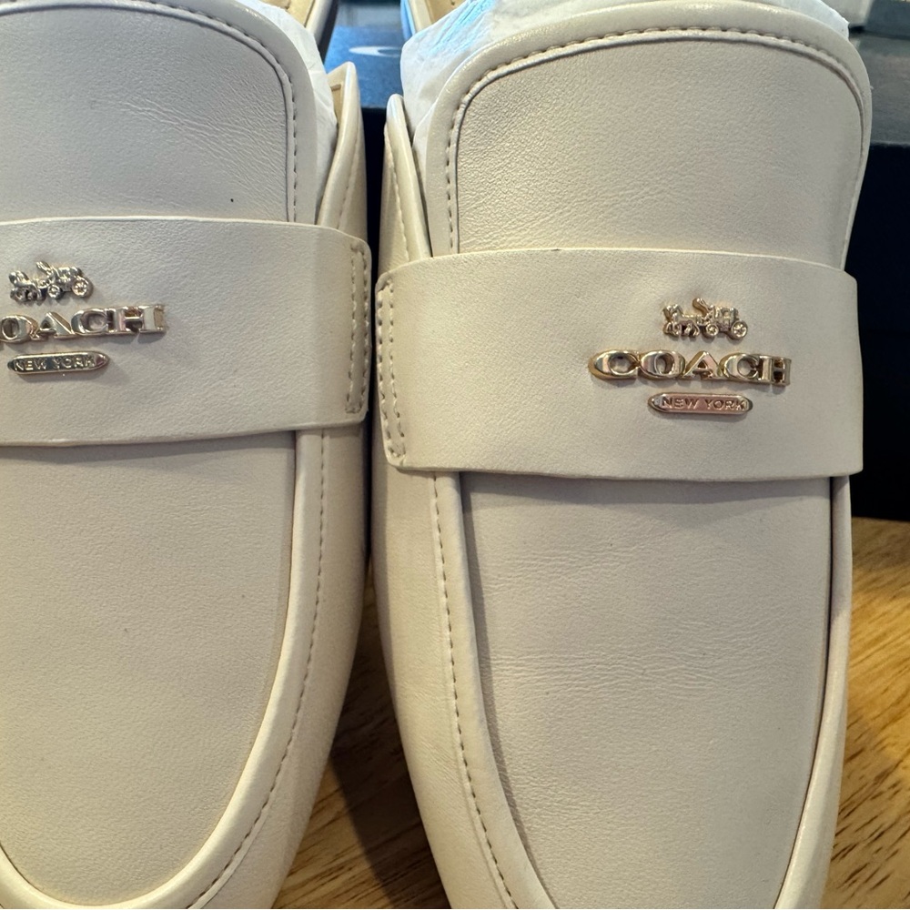 Coach Samie Leather Slides - Picture 2 of 4